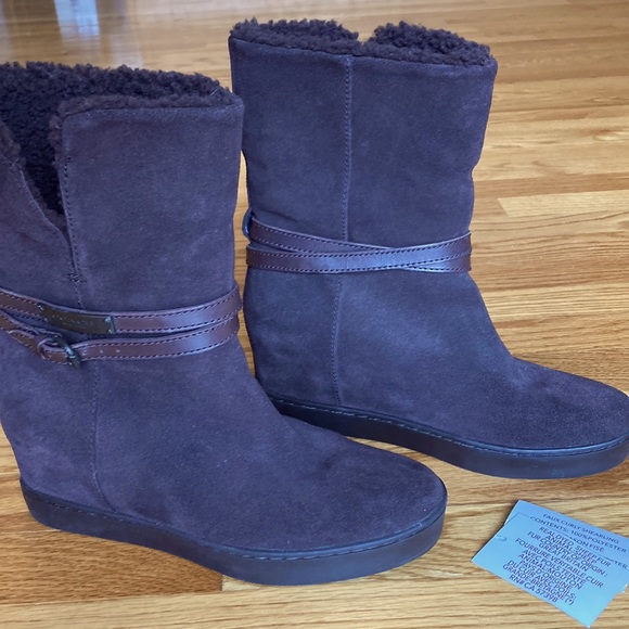 Coach Shoes Coach Boots With Hidden Wedge Heel Poshmark